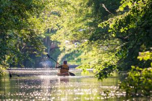1-er Wanderkajak auf dem Bolter Kanal